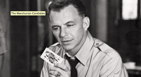 Frank Sinatra in The Manchurian Candidate