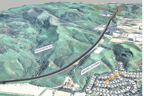 The last segment of the La Pata road gap closure project will widen the road between Ortega Highway and SJHHS. It won't be completed until after a segment linking San Clemente to SJHHSis completed in Fall of 2016.