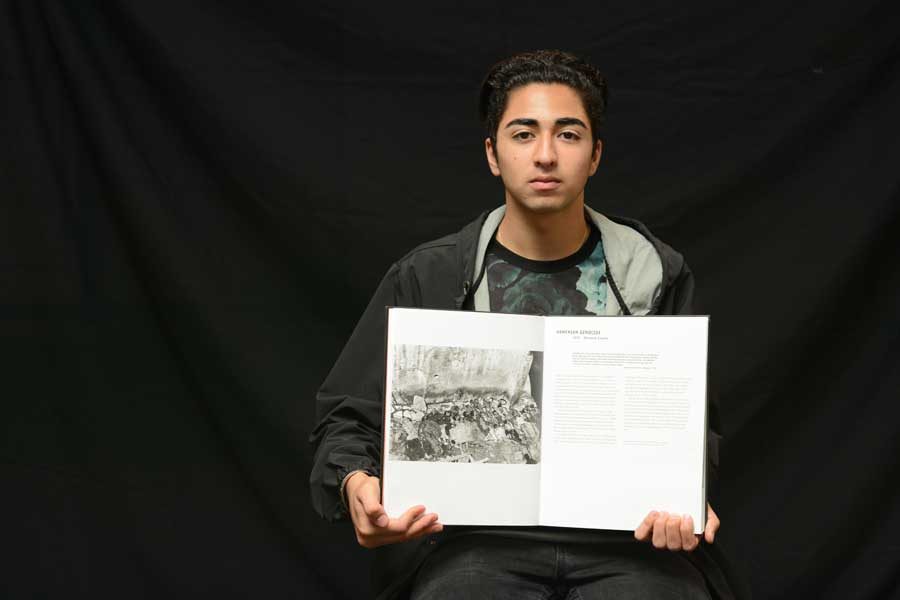Aleck Mardirossian, an Armenian, wrote an essay and submitted a publicity campaign idea to California legislators about the inclusion of the Armenian Genocide in California textbooks. 
