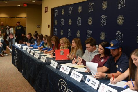 Student Athletes Sign Letters of Intent
