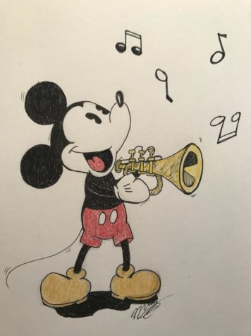 Seniors March with the Disneyland Band