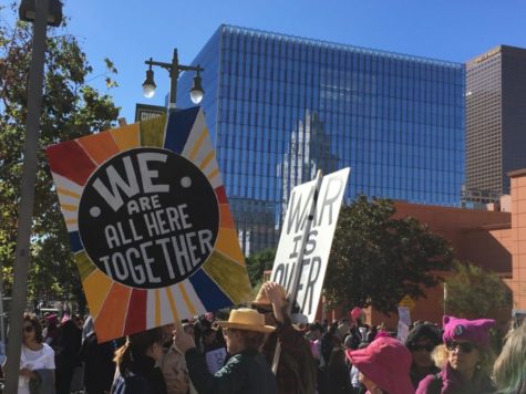 Students Participate in the 2018 Women’s March