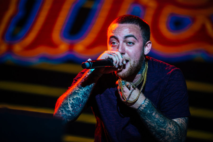 Mac Miller performing at the Dour Festival in Dour, Belgium in 2014. Photo courtesy of Flickr.com. 