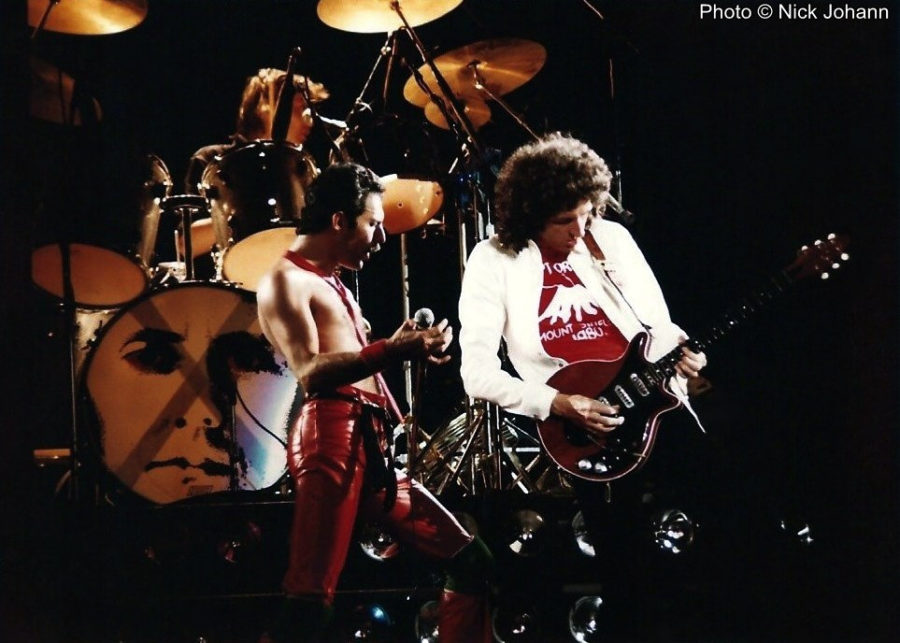 Queen performs in Seattle in 1980. Photo courtesy of Flickr.com