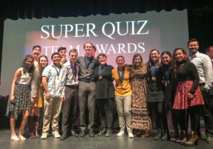 The Academic Decathlon team won first place in the Super Quiz category, the culminating event of Academic Decathlon, and 2nd place overall in their division. The team beat all of the schools in their district and also won 30 individual metals. 