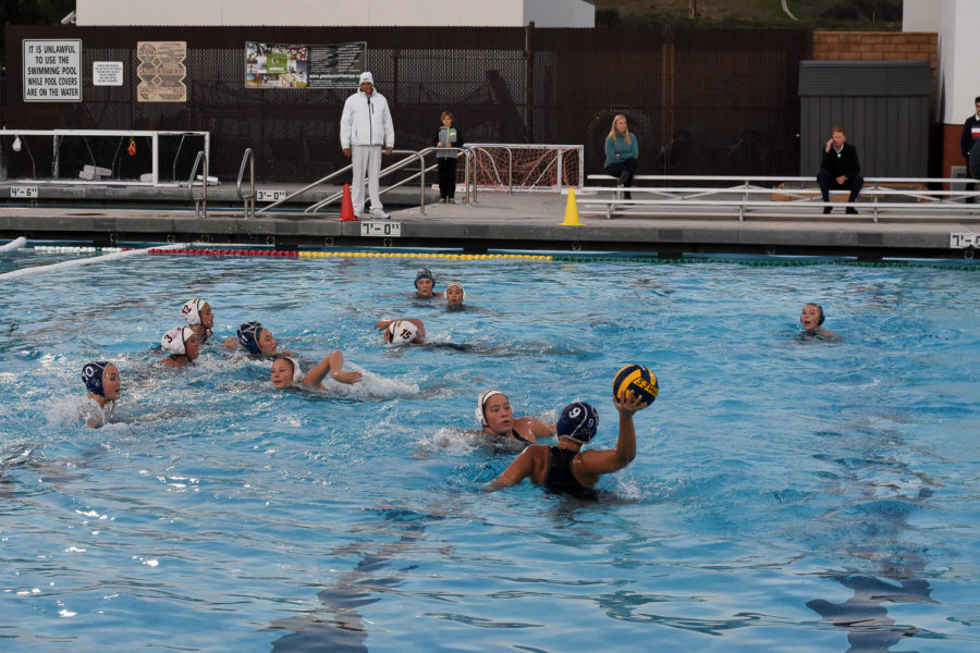 Kimora Farry (11) winds up to take a shot in the girls second round CIF game against Hillcrest.