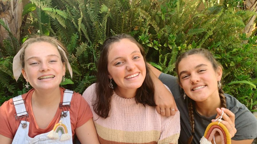 Grace (10), Natalie (9), and Maddie Jo (7) Chapman take photos for their Etsy shop, CHAPS handmade. The sisters started their shop mid July, and have received immense success since its launch.
