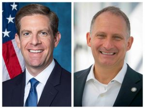 Incumbent candidate Mike Levin will face Brian Maryott in a race to win the seat of the 49th district. 