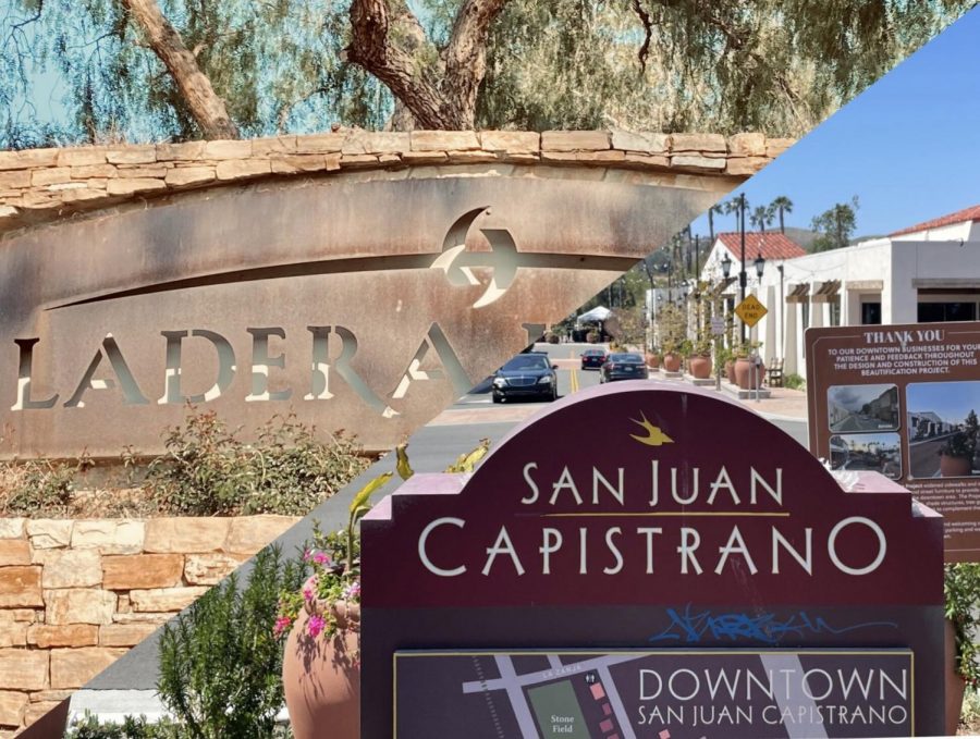 The two communities, Ladera Ranch (Left) and San Juan Capistrano (right), house a majority of students at SJHHS. Both neighborhoods are unique in their own ways and the debate has risen on which one is better: San Juan or Ladera?