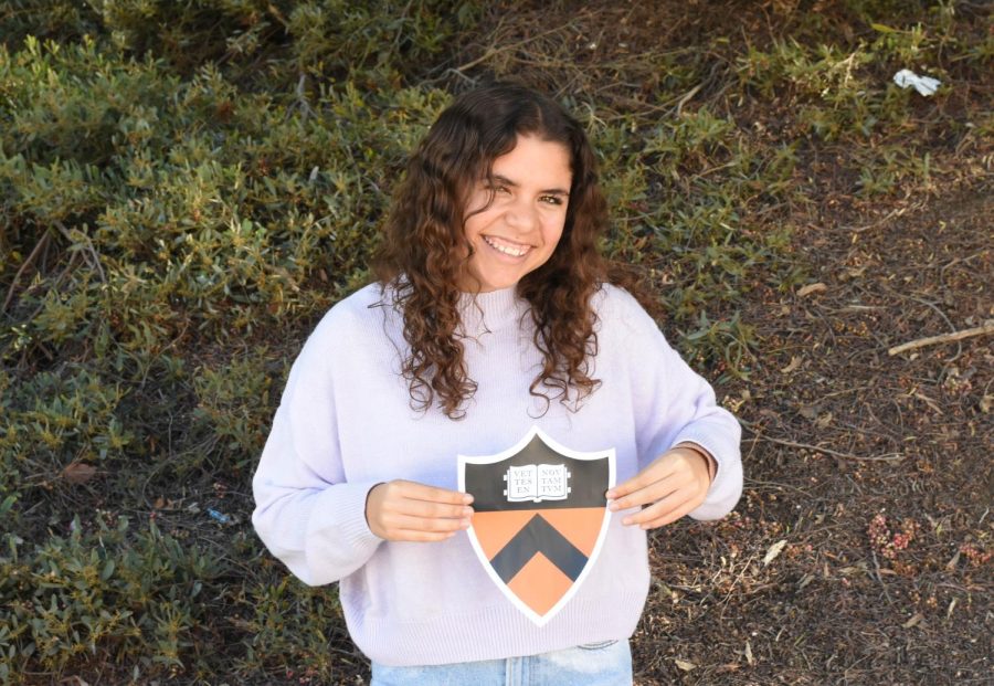Rosa Hernandez (12) applied to Princeton University through Questbridge, a program for high achieving, low income students. Hernandez recently received her acceptance to Princeton and earned a full ride to attend.