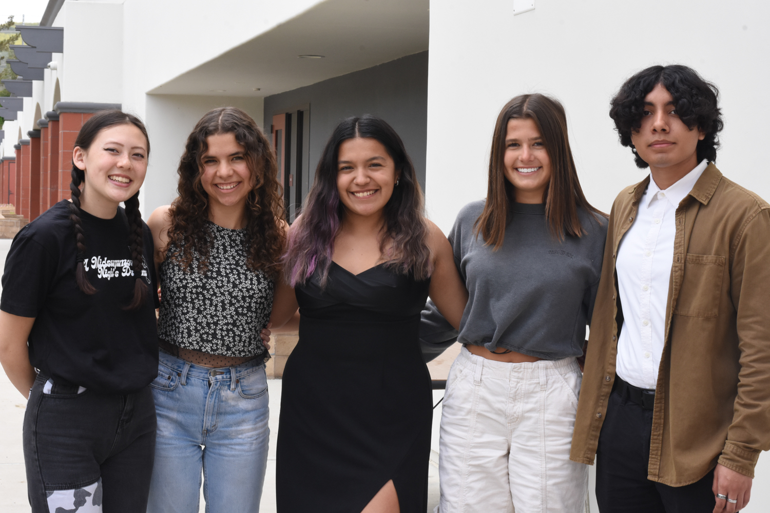 Stallion of the Year nominees of the senior class are Julia Tonai, Rosa Hernandez, Kristina Sabad, Lindsey Gattis and Brandon Sotelo. Students were chosen for their involvement at SJHHS and knowledge of what it means to Ride for the Brand. The winner will be announced at Senior Awards. 