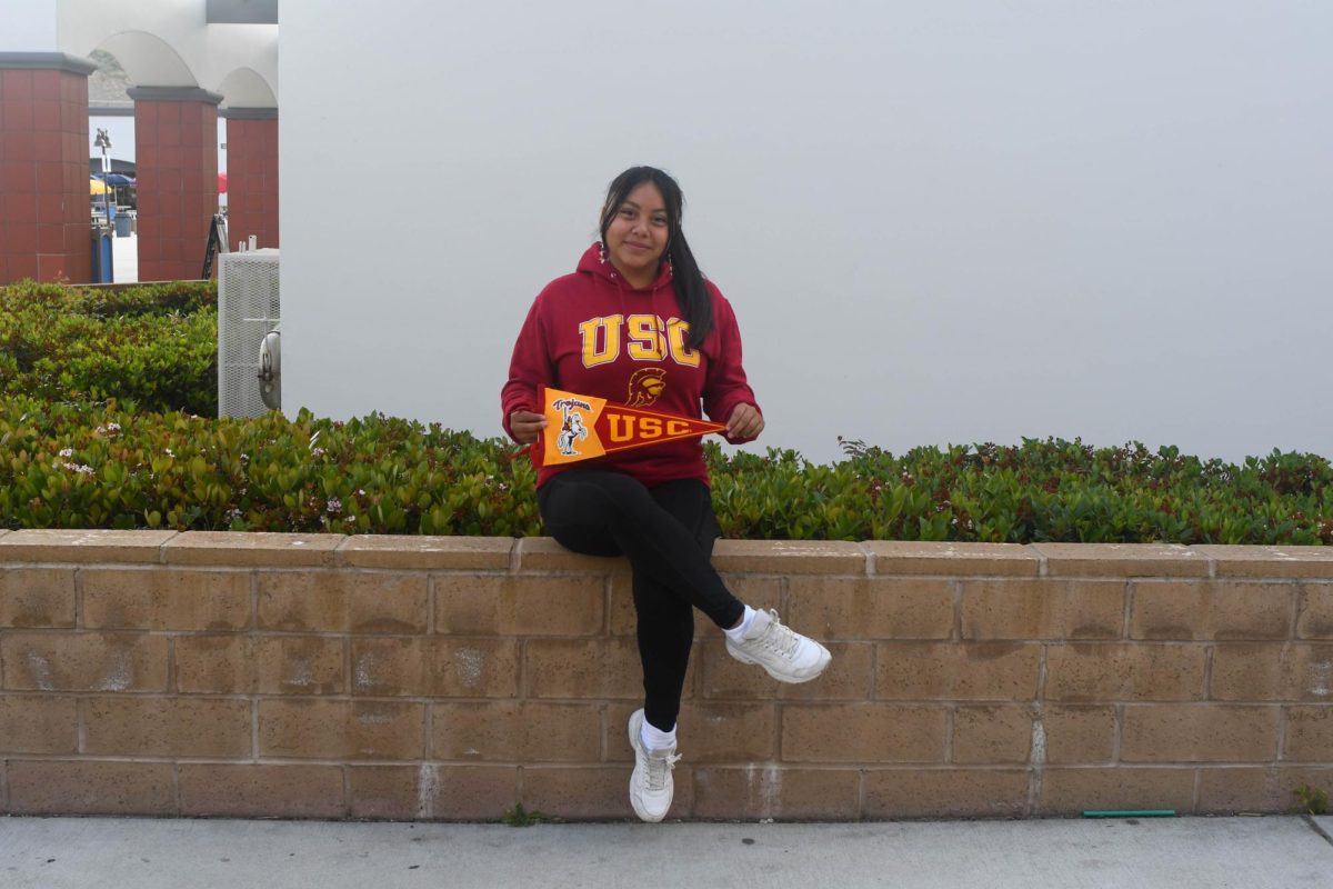 Lizbeth De La Cruz (12) looks forward to attending USC with a full ride scholarship to study Human Biology.
