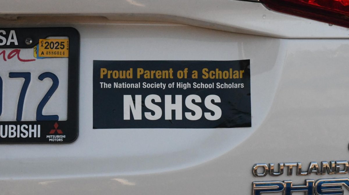 Included in the NSHSS invitation packet is the infamous "Proud Parent of a Scholar" bumper sticker. This is just another element that adds to the organization's illusion of prestige and exclusivity. 