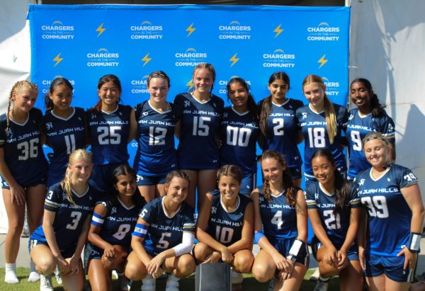 The girls flag football team attended the 2nd annual girls flag football invitational tournament, hosted by the Chargers and Oakley. The stallions were 1 of 16 top teams across Southern California and made it to the final 8 during the two-day tournament. 