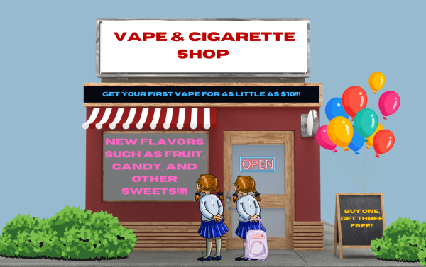 Minors are often advertised harmful products by nicotine companies, who are looking to get the next generation hooked on addictive items, such as vapes and cigarettes. The average age for people who first use nicotine products is as young as 14 years old. 
