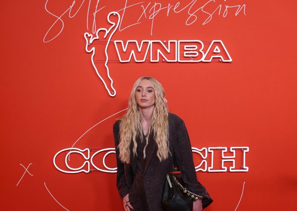 Paige Bueckers on the orange carpet before the 2025 WNBA Draft at The Shed at Hudson Yards. Prior to the draft, she led her team, UCONN, to victory in the National Championships. Mandatory Credit: Vincent Carchietta-Imagn Images
