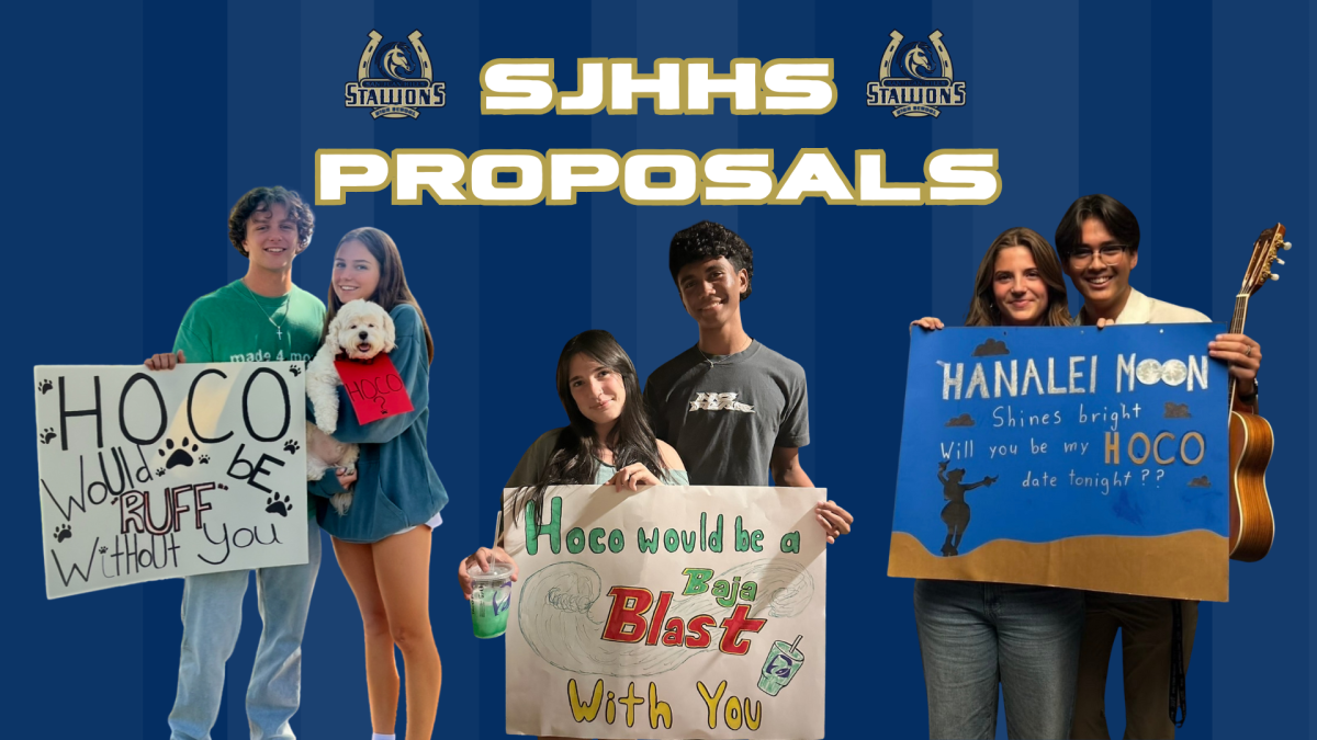 San Juan Hills High School's Homecoming is October 11, and students are coming up with creative ways to ask their date to the dance. The tradition of "proposing" to someone for school dances has shifted over time. What used to be a few simple words, has transformed into extravagant posters that need articulate planning.