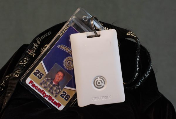 Centegix is a safety platform that provides wearable crisis alert badges and software to enhance safety in schools. Every staff member in CUSD was given a badge and lesson on how they work.