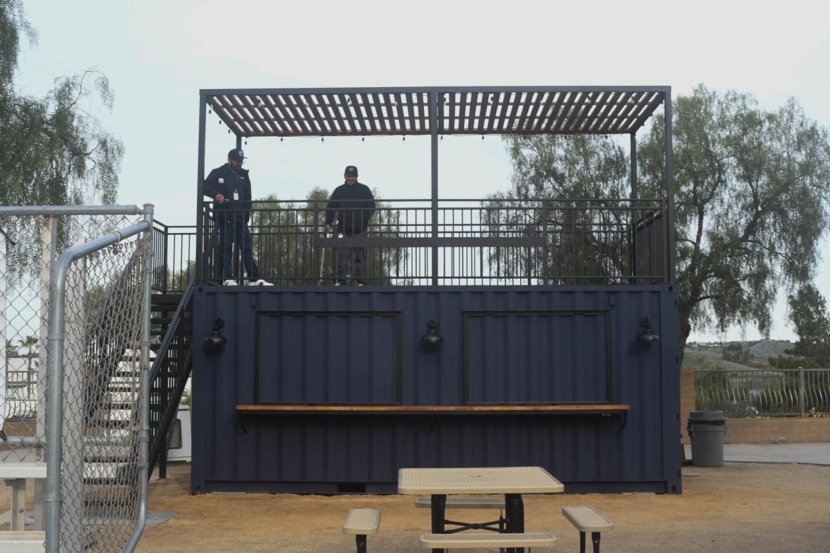 This perspective shows off the full look of how the new concession stand will be, once the 2026 baseball season commences. This stand will add new life to the baseball facility.  