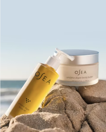 Osea is an ocean themed brand with products that are not only safe for the skin but also safe for the ocean. Osea's goal is to create great products that keep ocean animals safe.